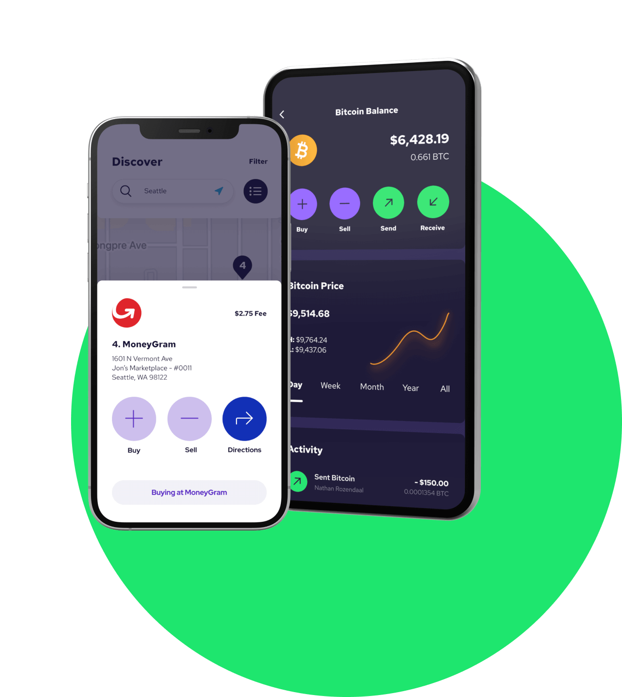 Coinme App on Smartphone