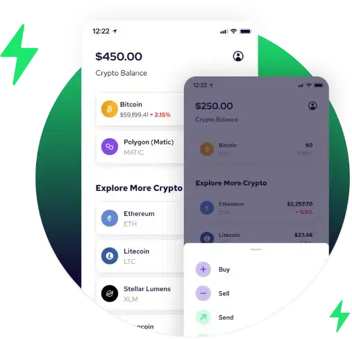 Coinme app screen